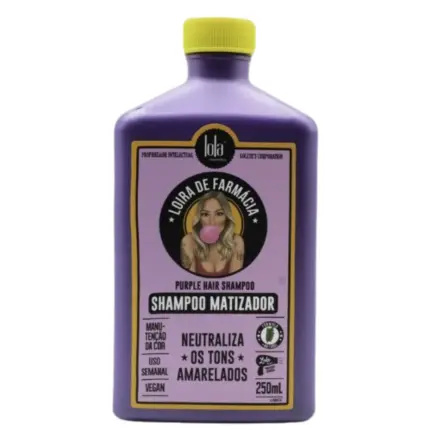 Lola Cosmetics Loira De Farmácia Shampoo Matizador 250ml